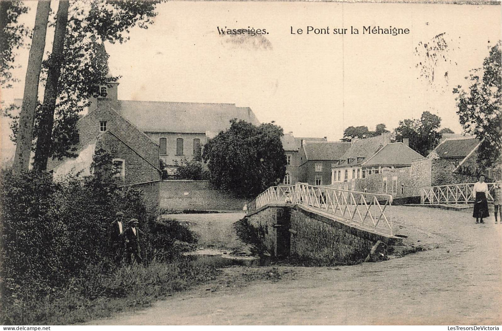 BELGIQUE - Wasseiges - Le Pont Sur La Méhaigne - Carte Postale Ancienne - Wasseiges