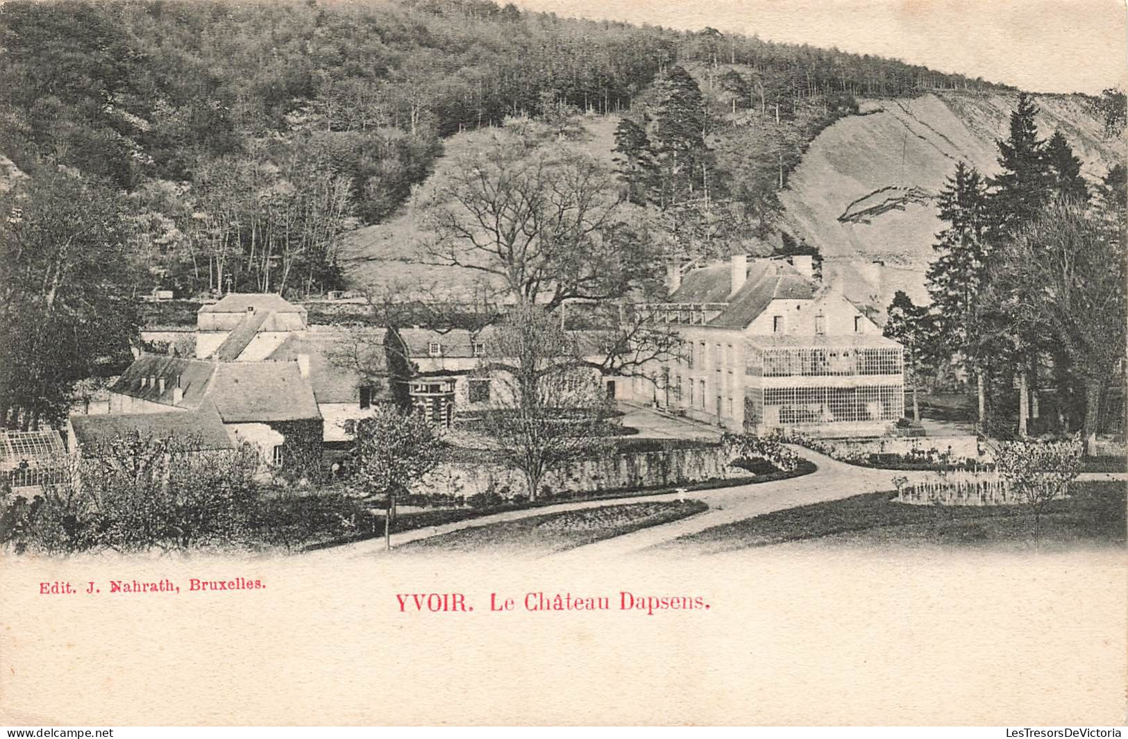 BELGIQUE - Yvoir - Le Château Dapsens - Carte Postale Ancienne - Yvoir