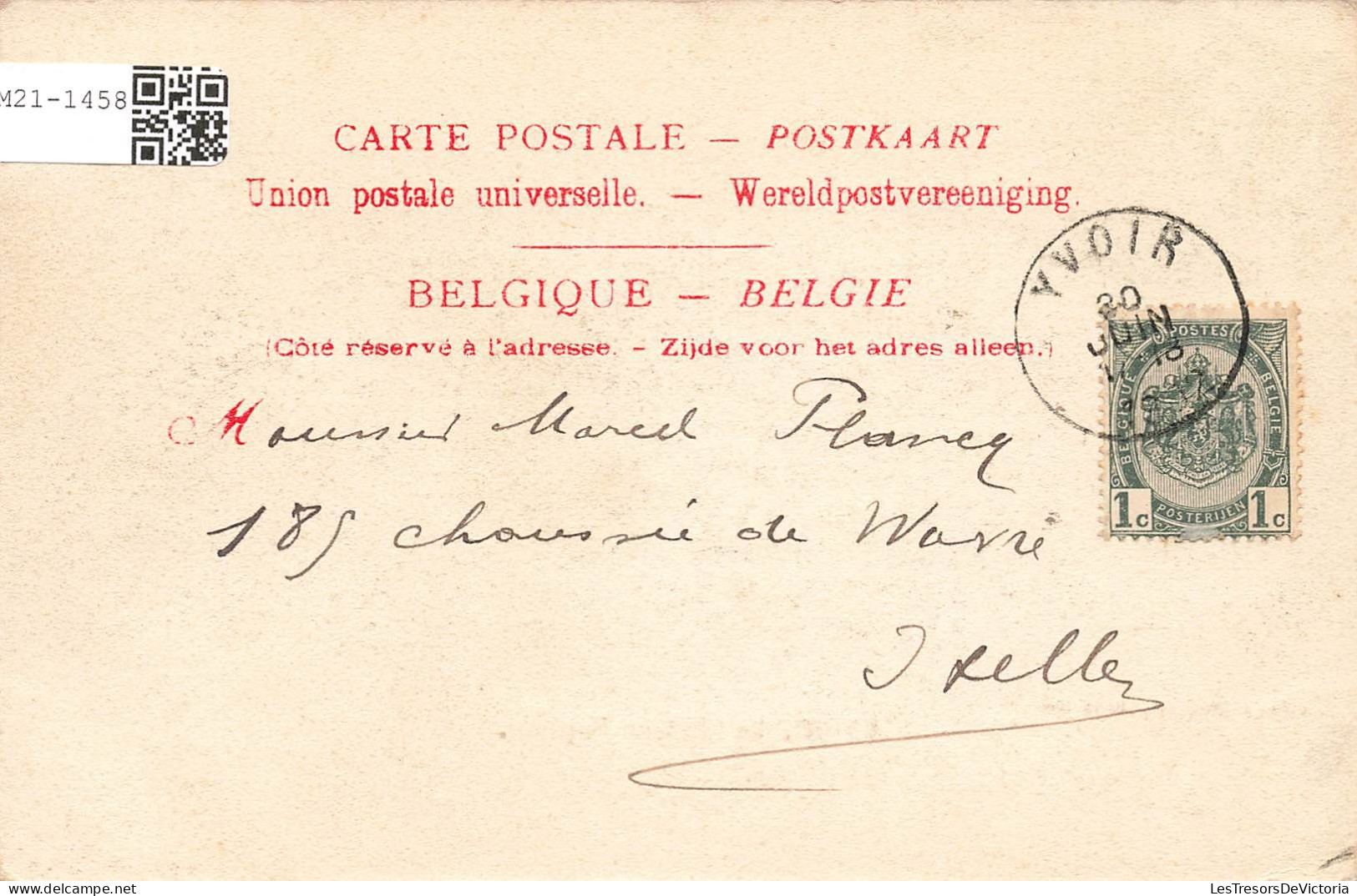 BELGIQUE - Yvoir - Le Château Dapsens - Carte Postale Ancienne - Yvoir