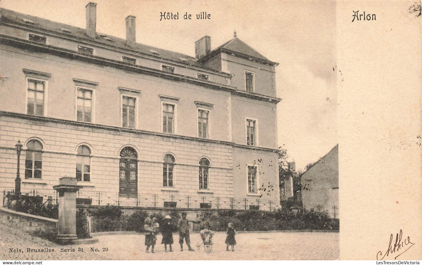 BELGIQUE - Arlon - Hôtel De Ville - Carte Postale Ancienne - Arlon