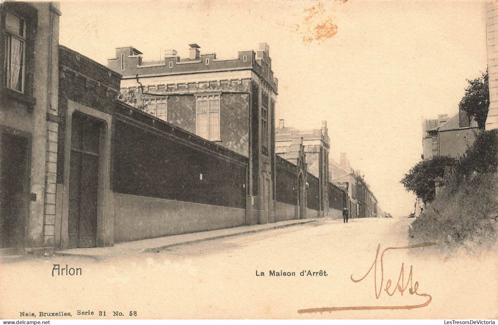 BELGIQUE - Arlon - La Maison D'arrêt - Carte Postale Ancienne - Arlon