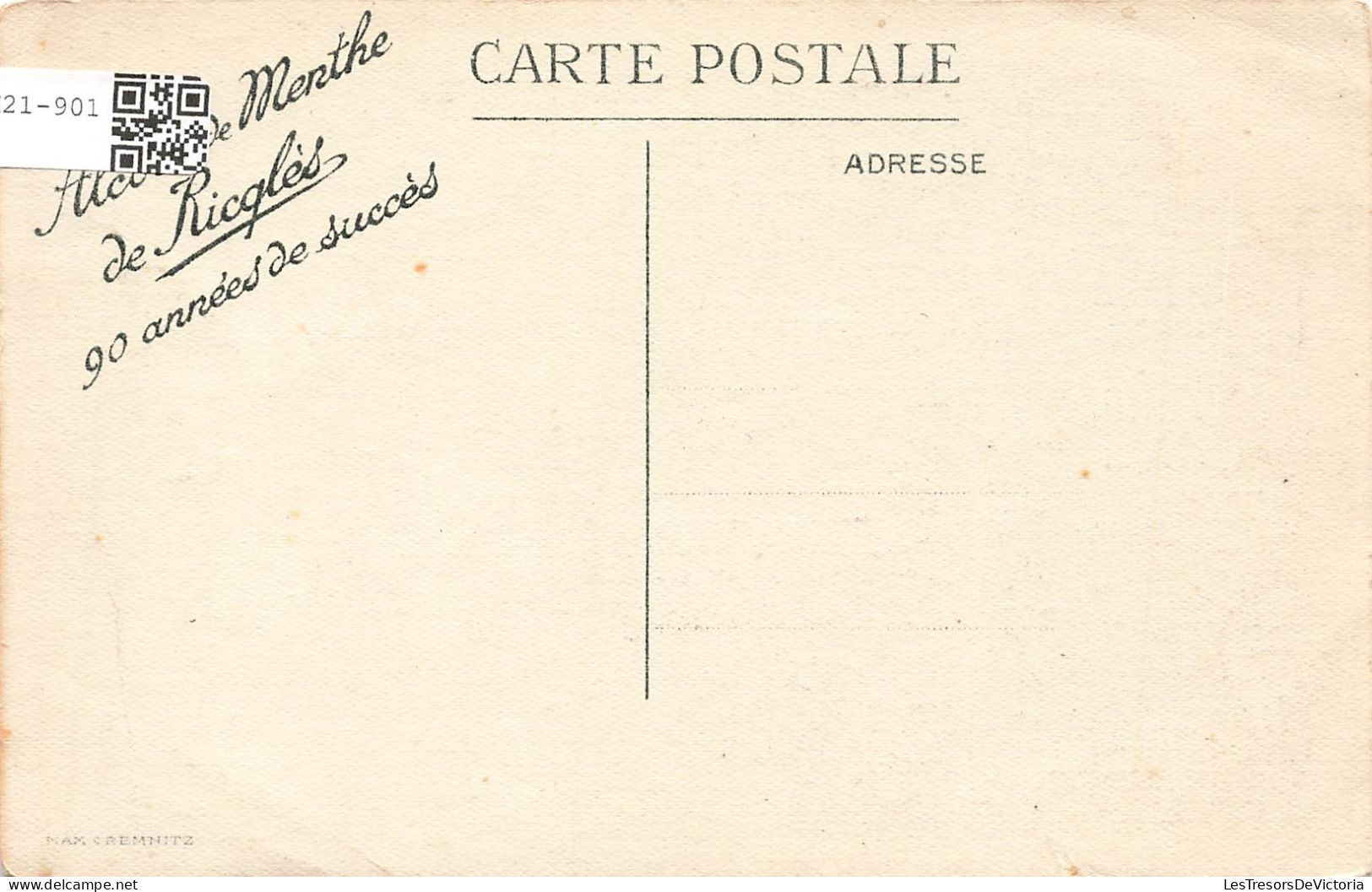 PUBLICITE - Le Théâtre Lyrique - Ambroise THOMAS (1811-1896) - Mignon - Edit Maison De Ricqlès - Carte Postale Ancienne - Werbepostkarten