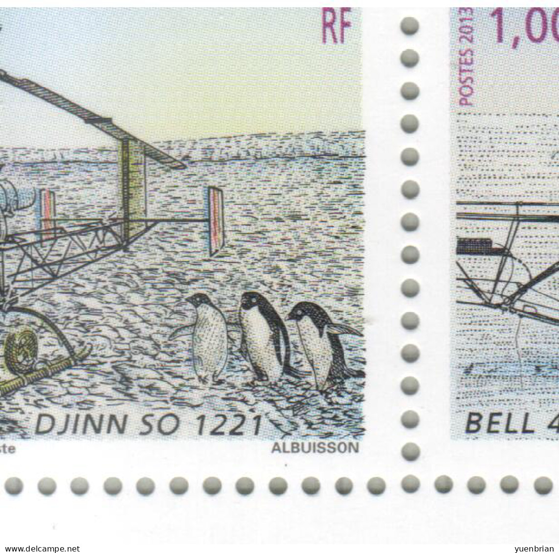 TAAF 2013, Bird, Birds, Penguin, Set Of 6v, MNH** - Pingouins & Manchots