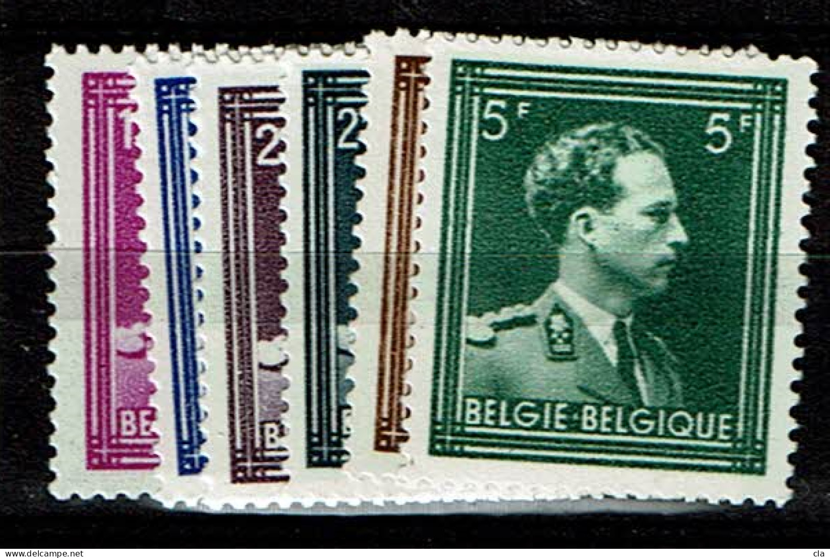 641/46  **  16.5 - 1934-1935 Léopold III