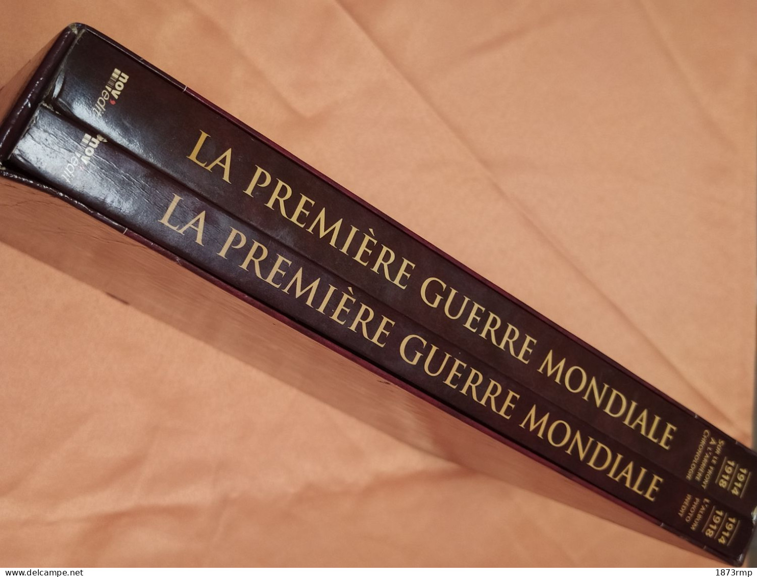 LA PREMIERE GUERRE MONDIALE, DEUX LIVRES EN COFFRET