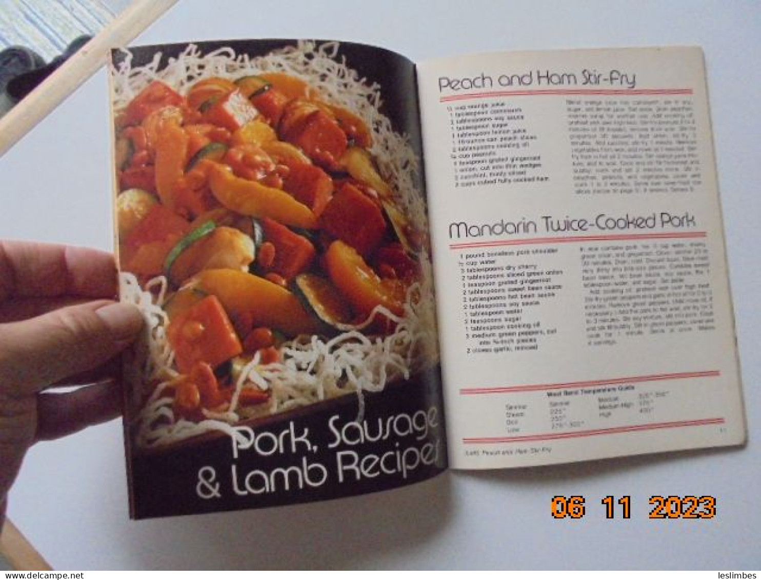 Better Homes And Gardens Best WOK Recipes Compliments Of West Bend 1987 - Americana