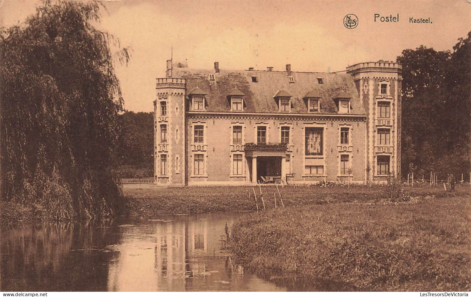 BELGIQUE - Mol - Le Château De Postel  - Carte Postale Ancienne - Mol