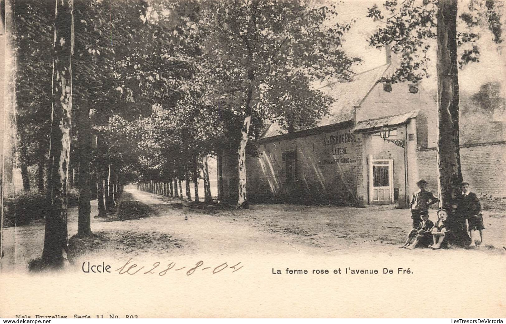 BELGIQUE - Uccle - La Ferme Rose Et L'avenue De Fré - Carte Postale Ancienne - Uccle - Ukkel