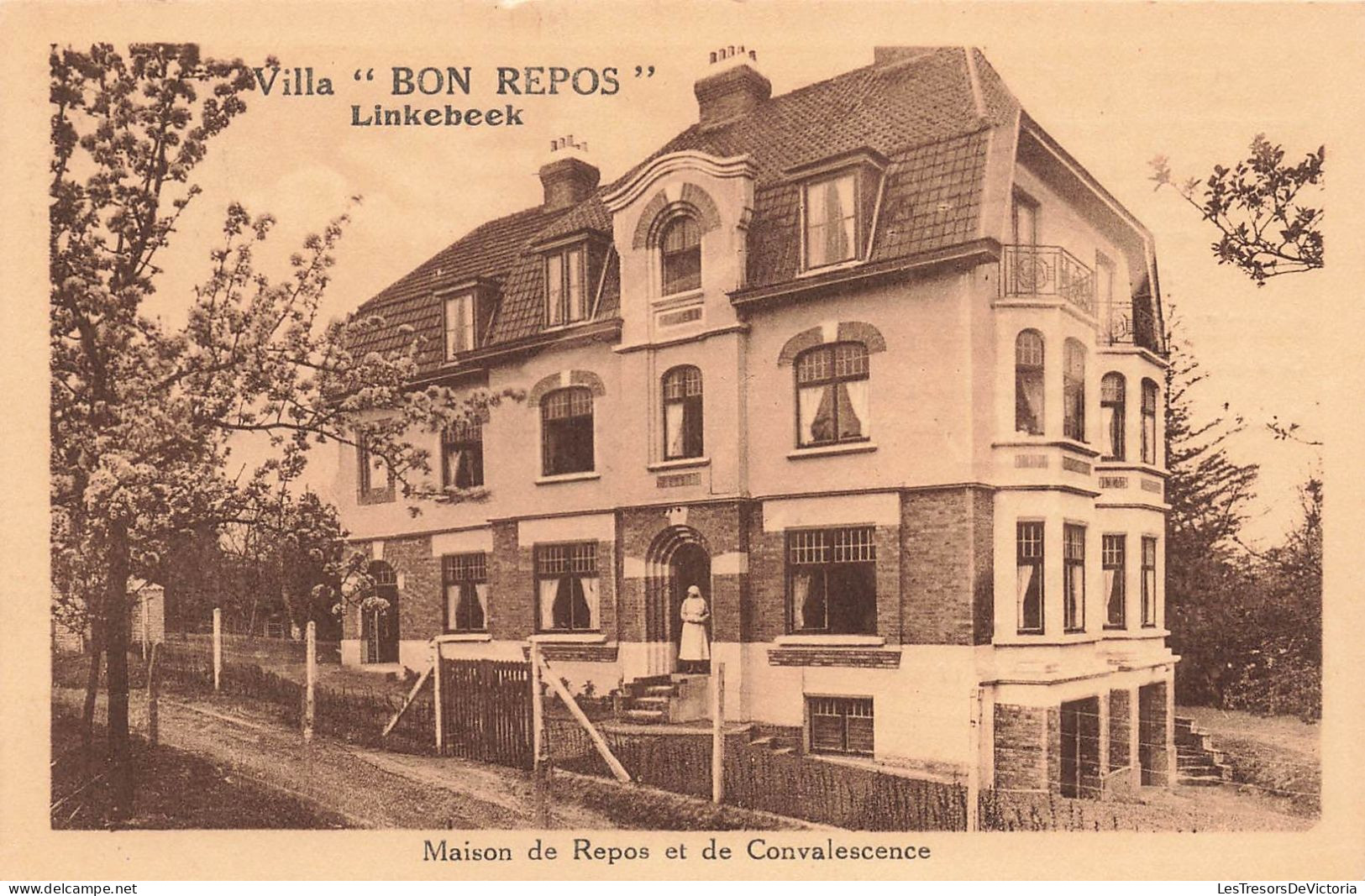 BELGIQUE - Linkebeek - Maison De Repos Et De Convalescence - Carte Postale Ancienne - Linkebeek