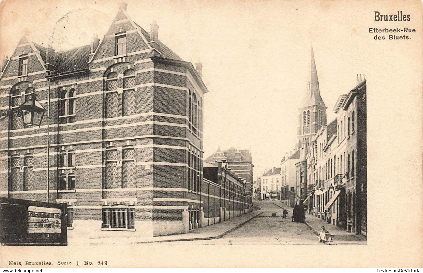 BELGIQUE - Bruxelles - Etterbeek - Rue Des Bluets - Carte Postale Ancienne - Etterbeek