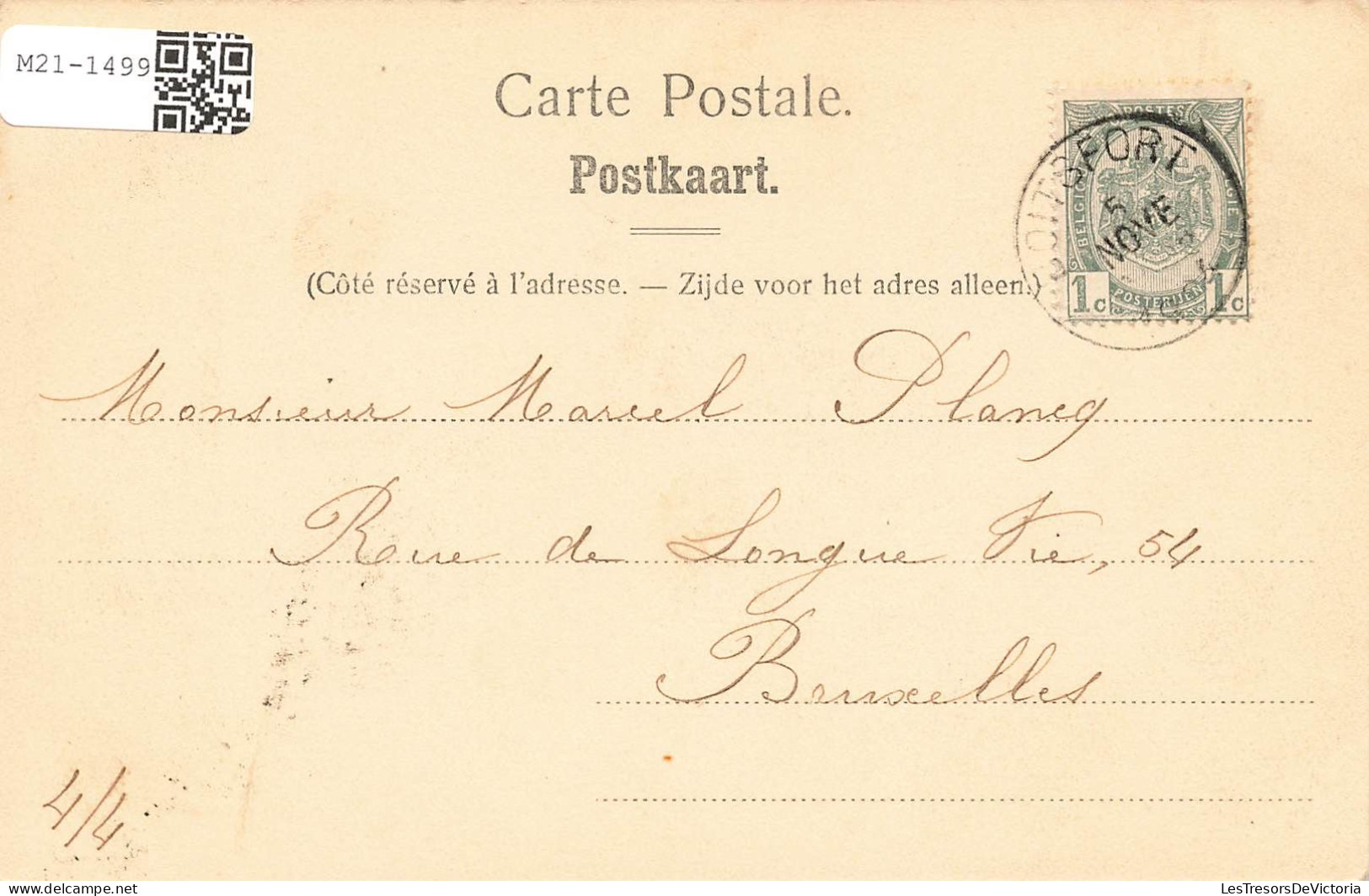 BELGIQUE - Boitsfort - Maison Communale - Carte Postale Ancienne - Watermaal-Bosvoorde - Watermael-Boitsfort