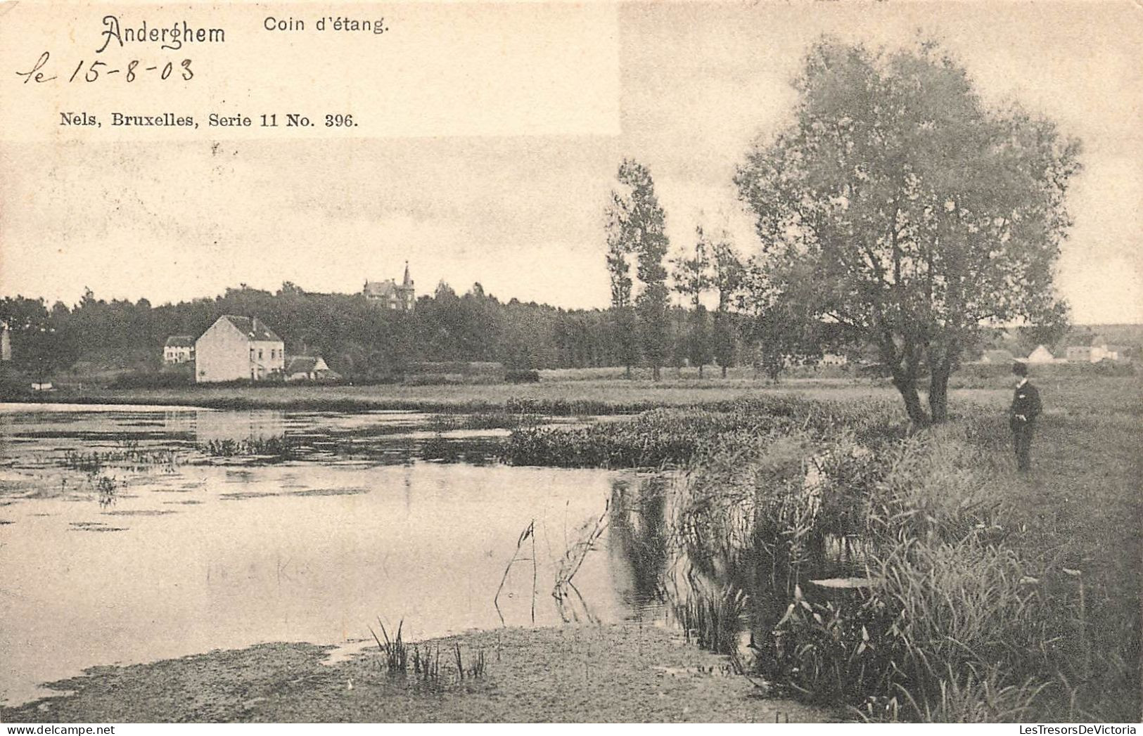 BELGIQUE - Anderghem - Coin D'étang - Carte Postale Ancienne - Auderghem - Oudergem