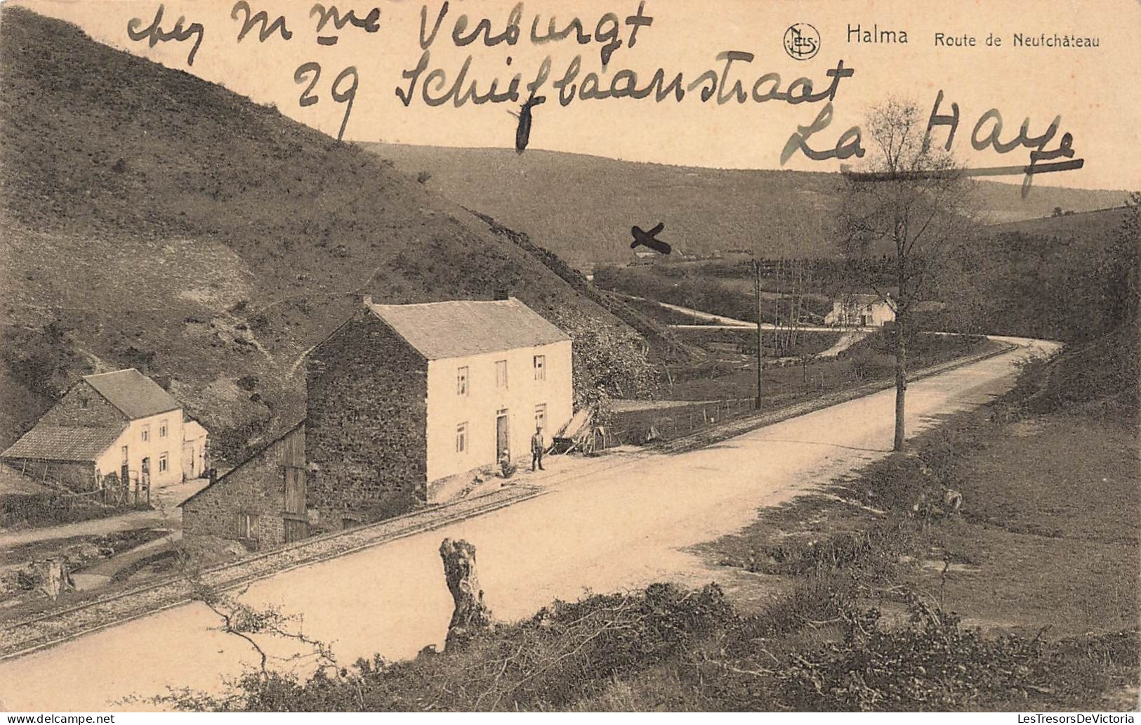 BELGIQUE - Neufchâteau - Halma - Route De Neufchâteau - Carte Postale Ancienne - Neufchâteau