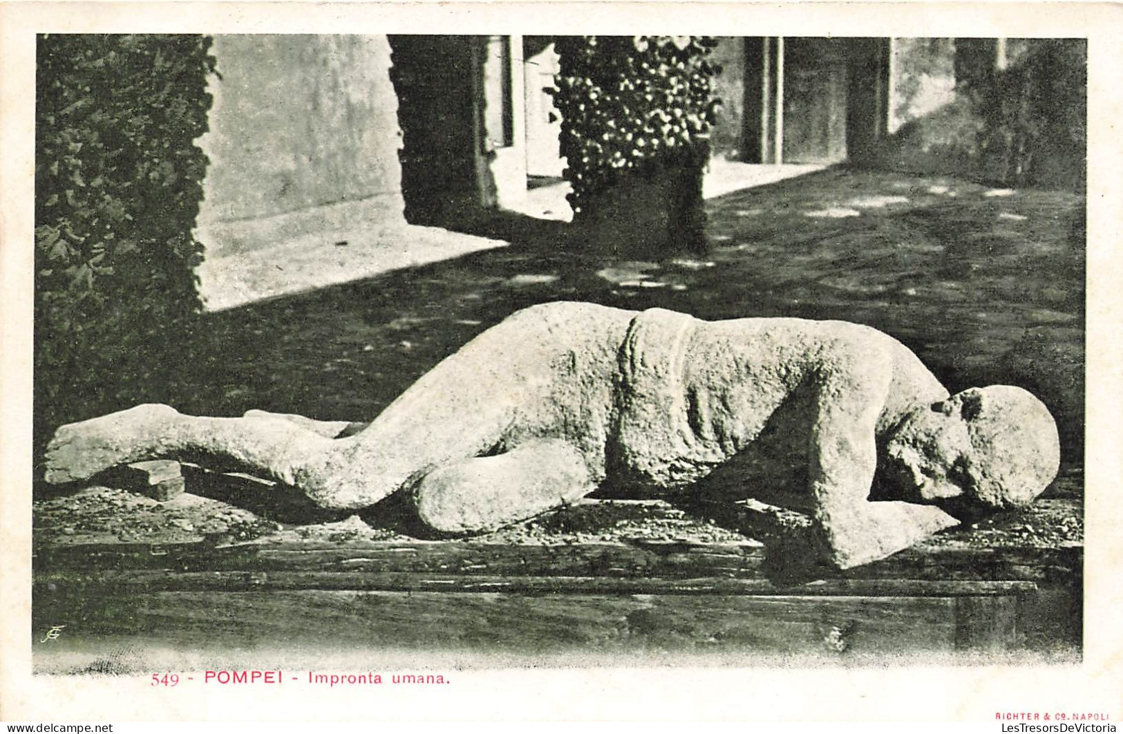 ITALIE - Pompei - Impronta Umana - Carte Postale Ancienne - Pompei