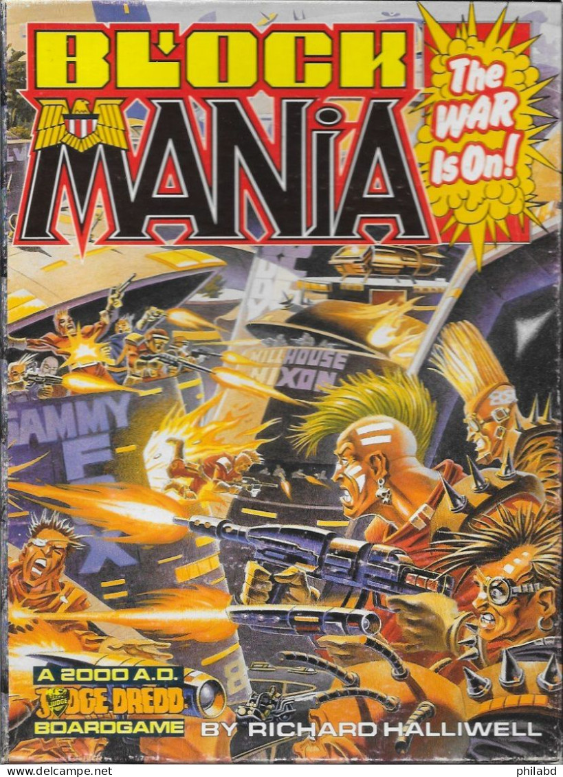 BLOCK MANIA - The War Is On - Game Workshop - 1987 TB - Other & Unclassified