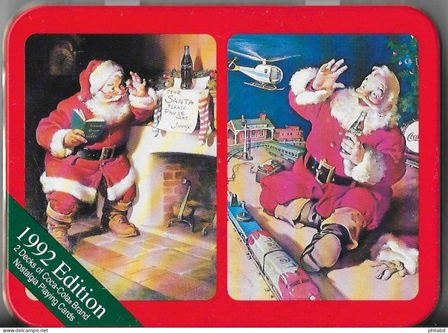 Cartes à Jouer Coca-Cola - Edition 1992 - Nostalgia Playing Cards TB - Andere & Zonder Classificatie