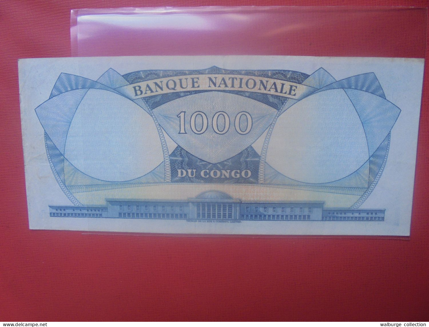 CONGO 1000 FRANCS 1961 Circuler (B.31) - Demokratische Republik Kongo & Zaire