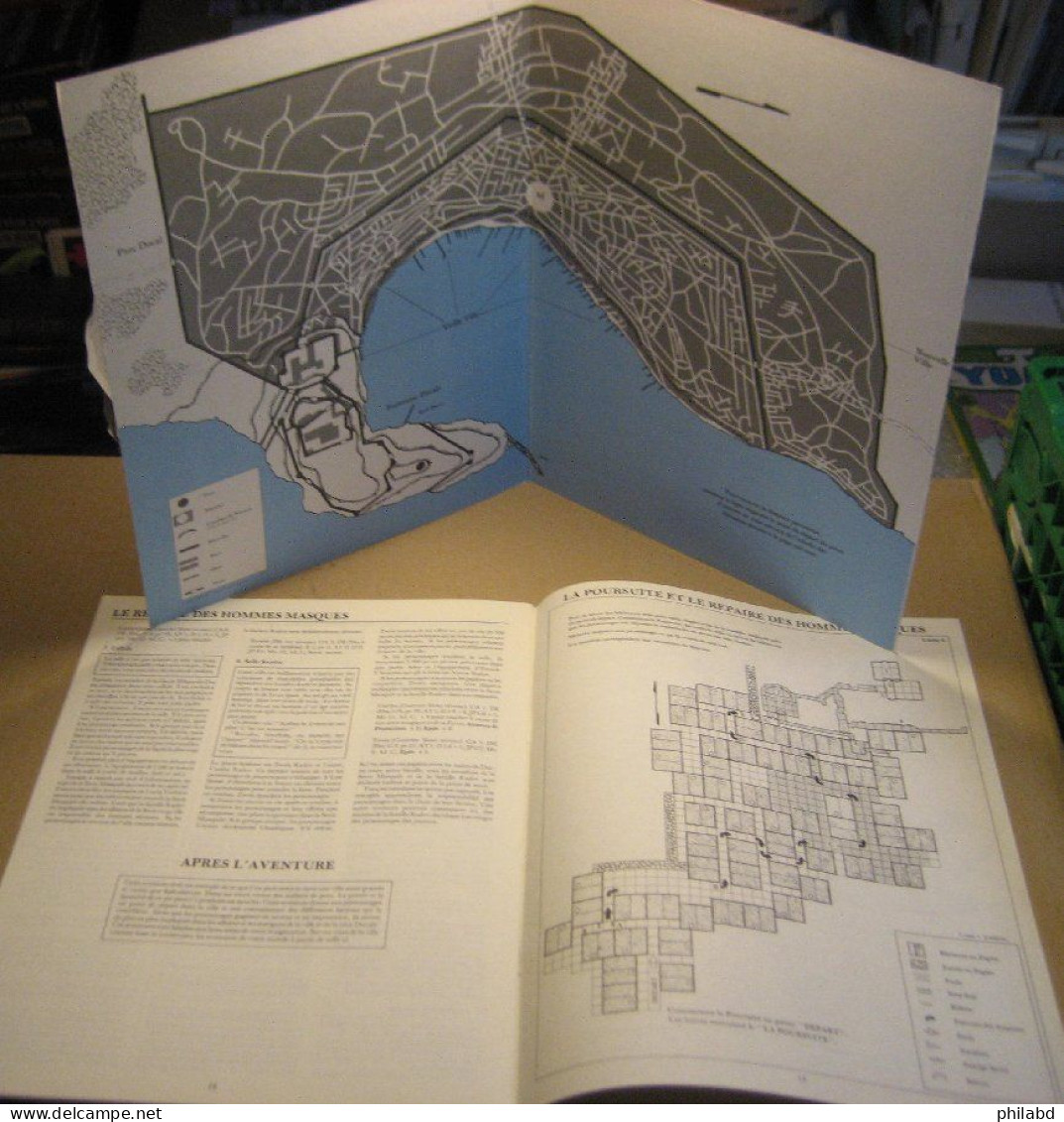 D&D Scénario B6 - La Secte Masquée - TSR - 1984 TB - Donjons & Dragons