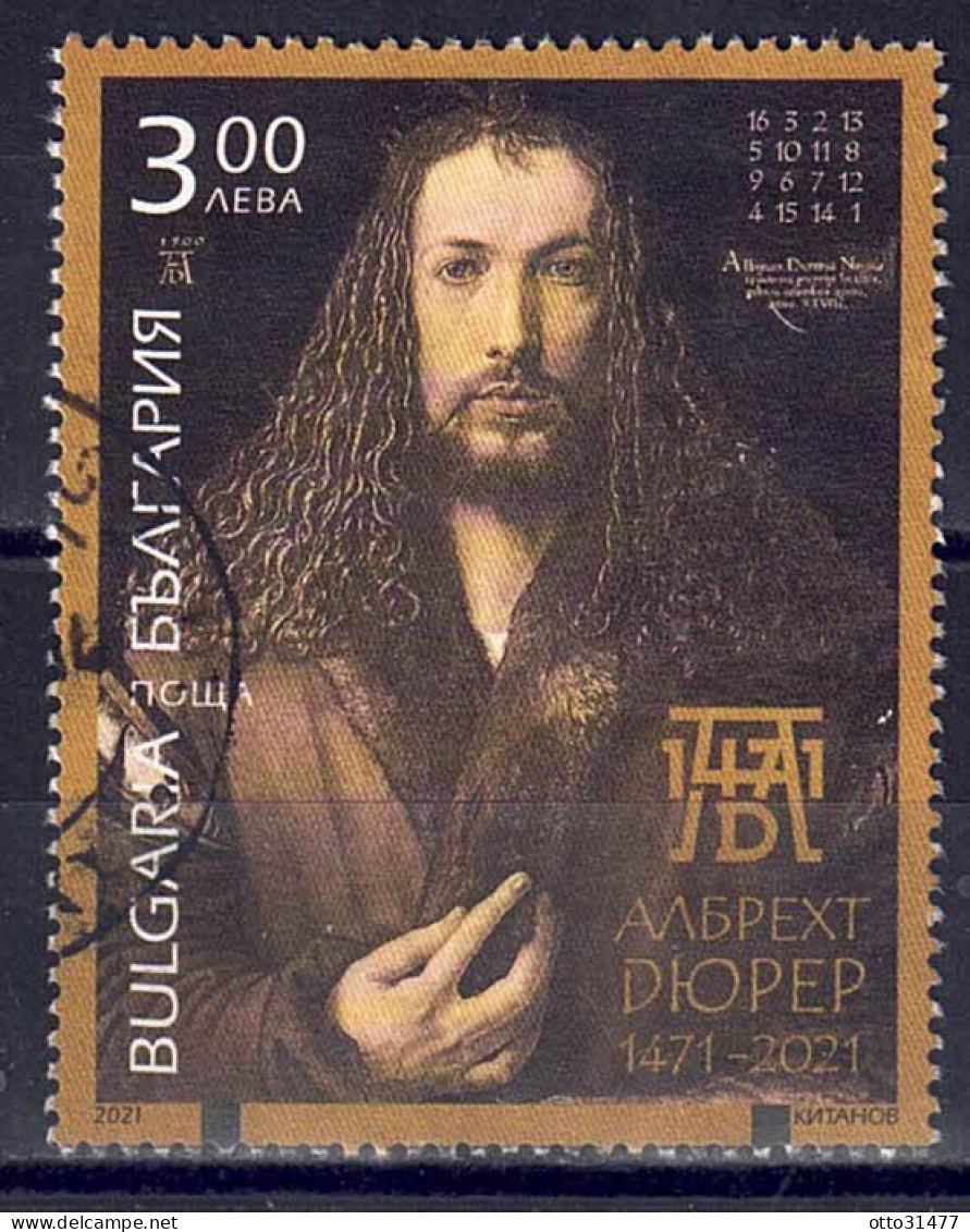 Bulgarien 2021 - Albrecht Dürer, Nr. 5517, Gestempelt / Used - Used Stamps