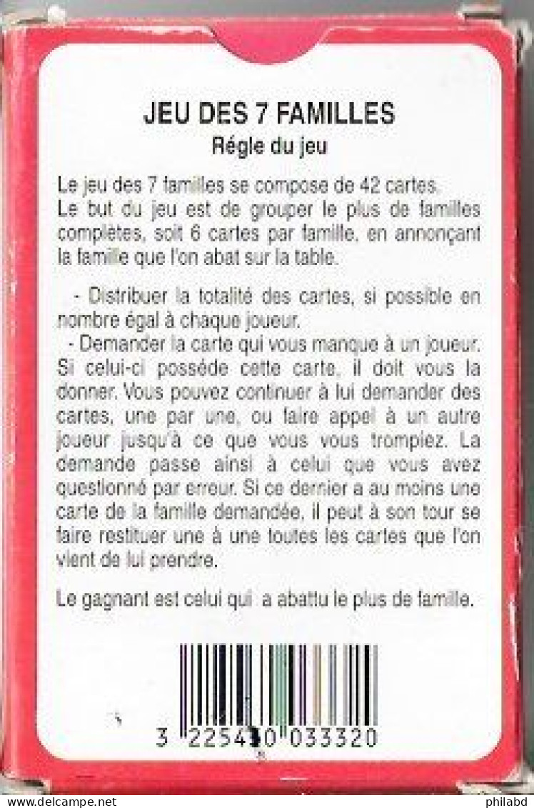 Jeu Des 7 Familles - Animaux Sauvages -  Cofalu Kim'Play BE - Other & Unclassified