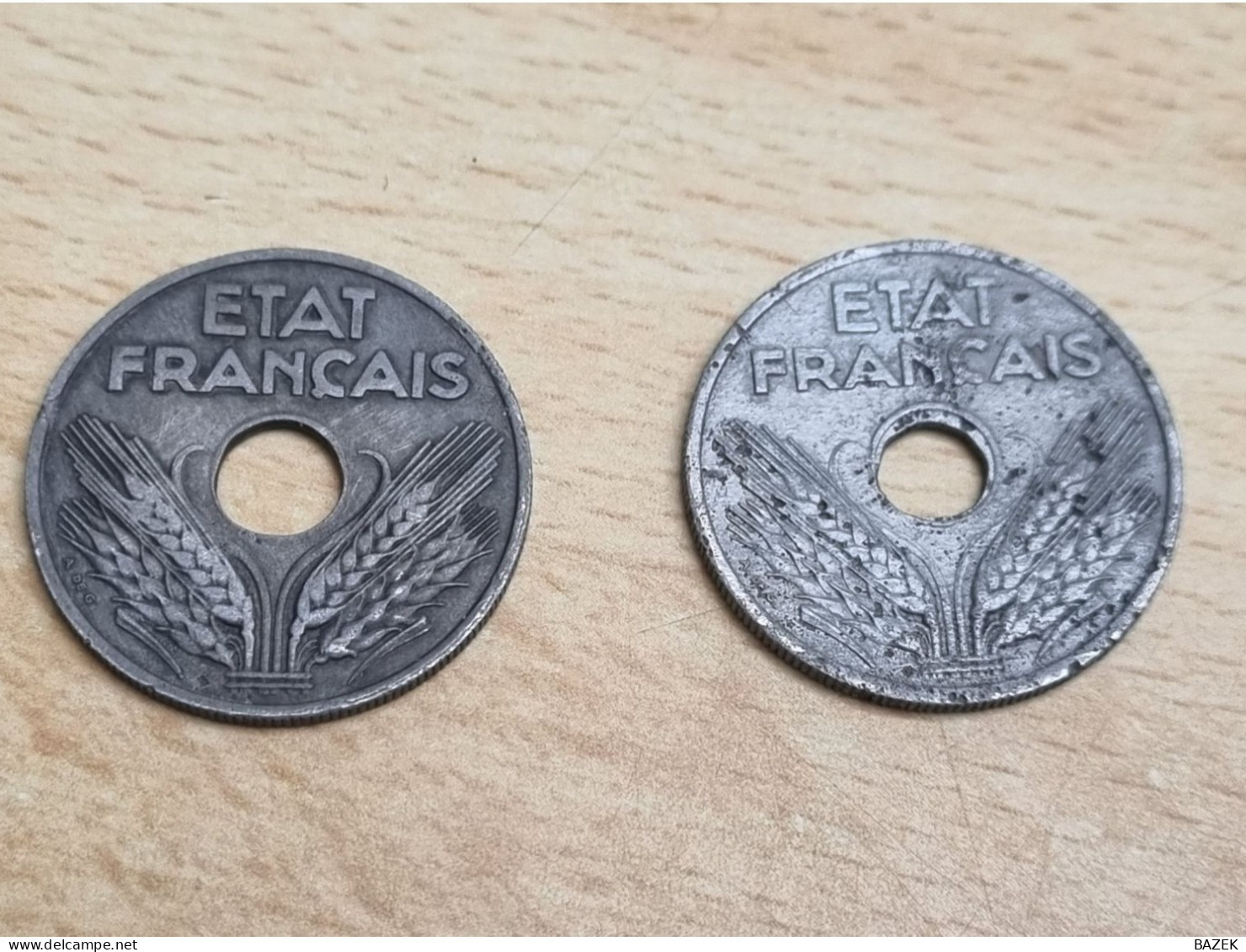 20 Cts 1941 état Français - 20 Centimes