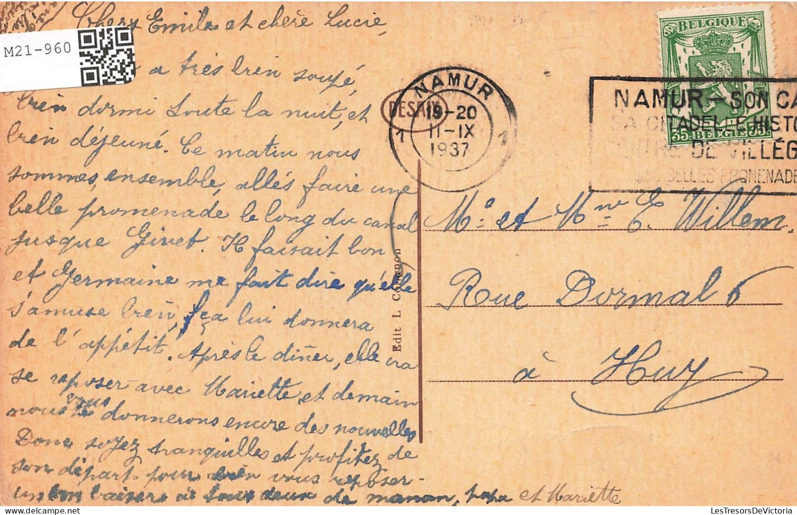 BELGIQUE - Heer Agimont - Villa Les Glycines - Enfant Au Portail - Carte Postale Ancienne - Hastière
