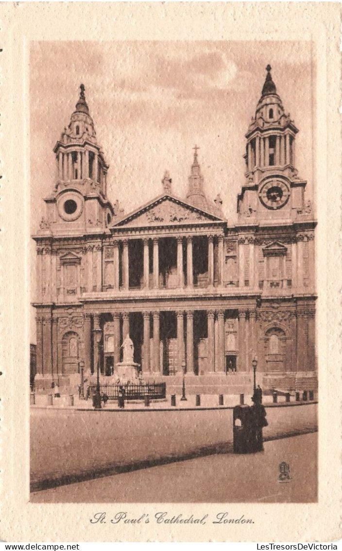 ROYAUME UNI - Londres - Cathédrale Saint Paul - Carte Postale Ancienne - St. Paul's Cathedral