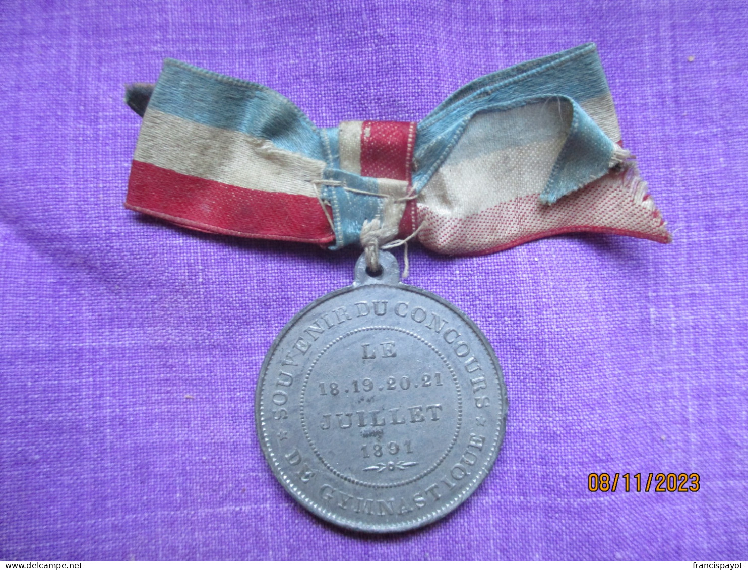 Suisse: Souvenir Du Concours De Gymnastique Genève 1891 - Professionnels / De Société