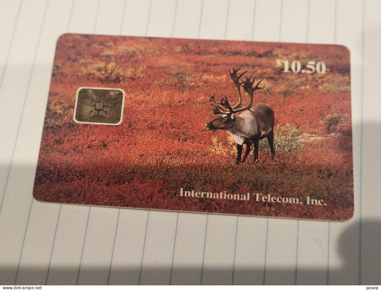 UNITED STATES-ALASKA-(USA-ASK-03-INR-6)-DENALI NATIONAL PARK-(1)-(10.50)-(C3A000594)-tirage-3.000-good - Cartes à Puce