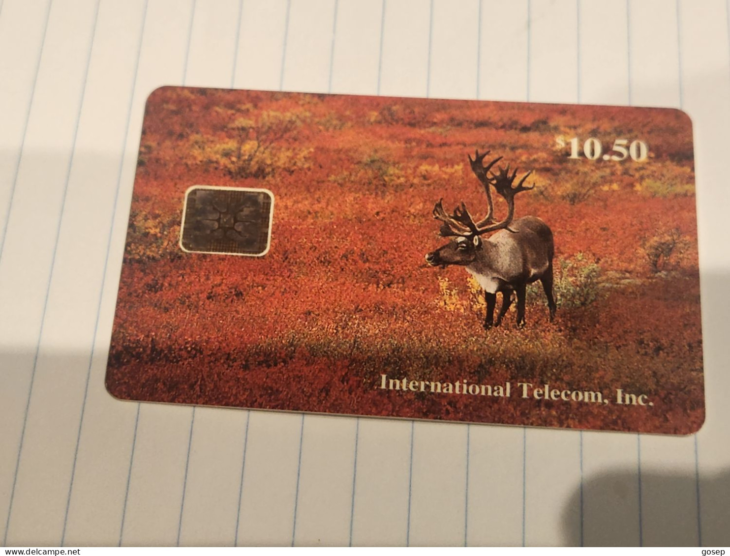 UNITED STATES-ALASKA-(USA-ASK-03-INR-6)-DENALI NATIONAL PARK-(2)-(10.50)-(C3A000605)-tirage-3.000-good - [2] Tarjetas Con Chip