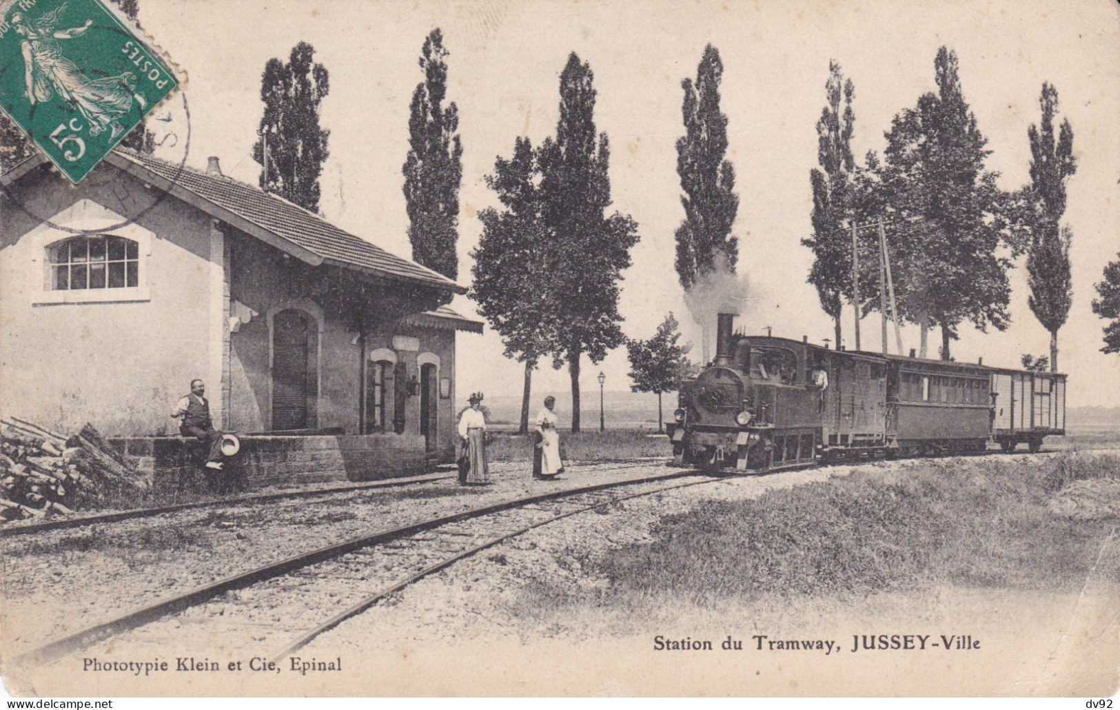 HAUTE SAONE STATION TRAMWAY JUSSEY VILLE - Jussey