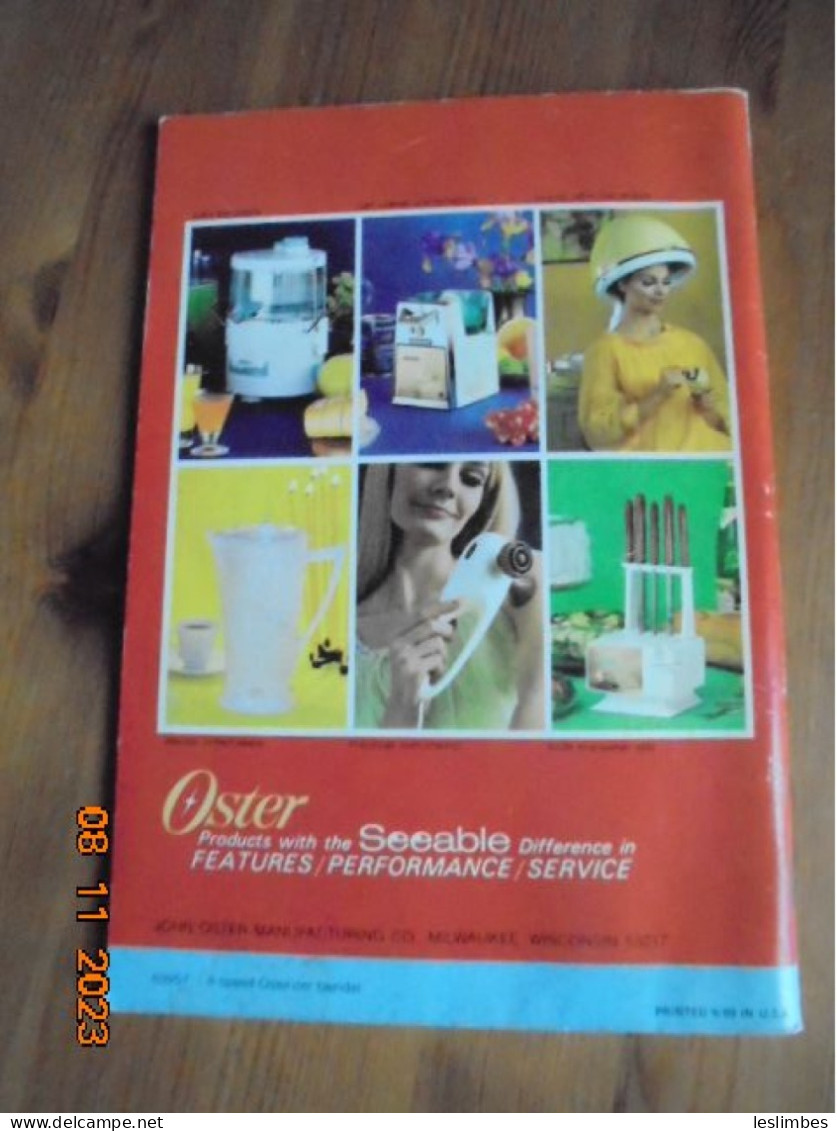 Spin Cookery: Osterizer Blender Cookbook For The 8-speed Osterizer - Nordamerika