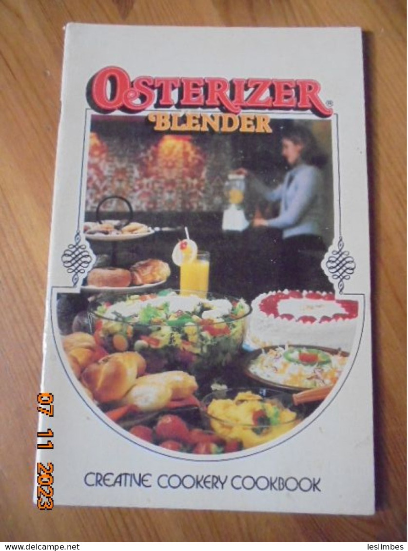 Osterizer Blender Creative Cookery Cookbook - Oster Division Of Sunbeam Corporation - Nordamerika