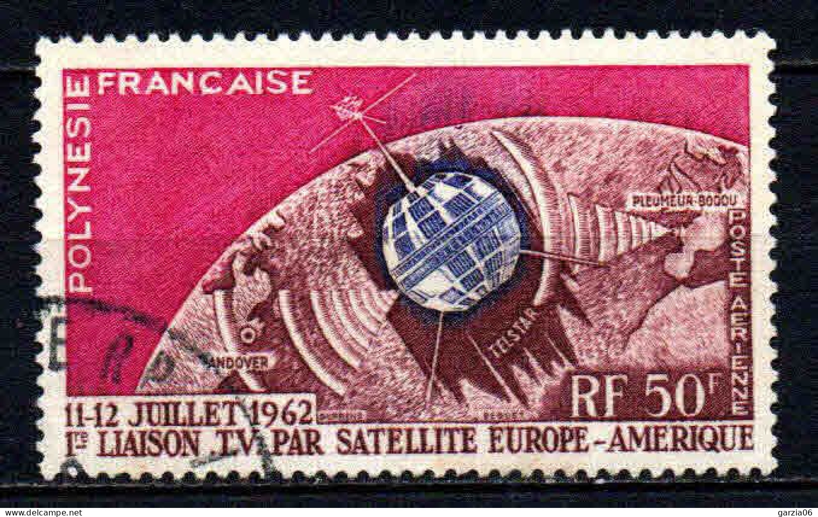 Polynésie - 1962 - Télécommunications Spatiales  - PA 6  - Oblit - Used - Oblitérés