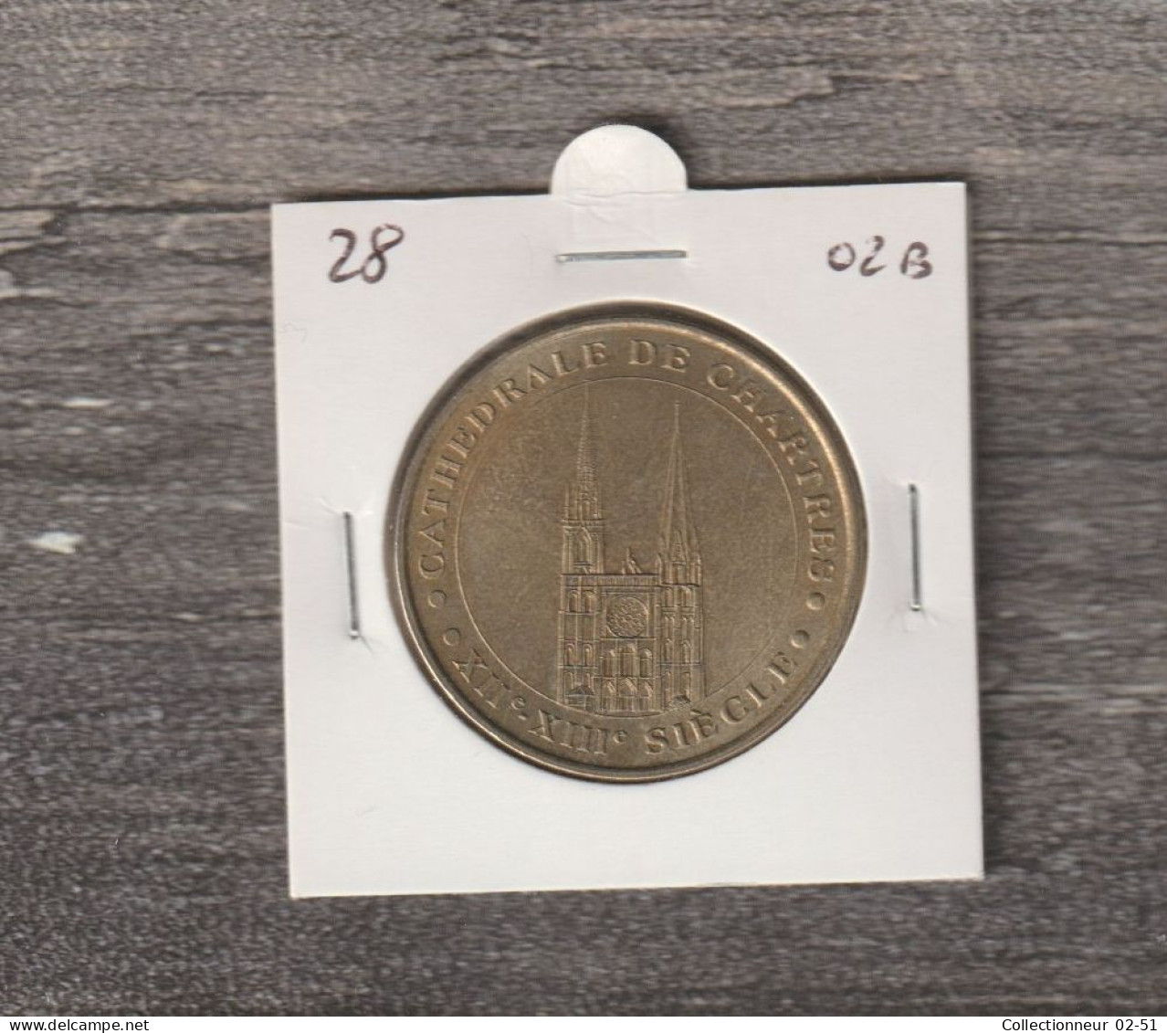 Monnaie De Paris : Cathédrale De Chartres  XIIe-XIIIe Siècle - 2002 - 2002