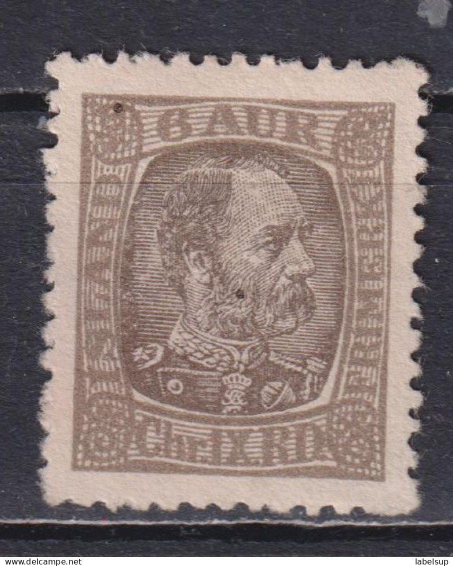 Timbre Neuf* D'Islande De 1902 N°37 MH - Ungebraucht