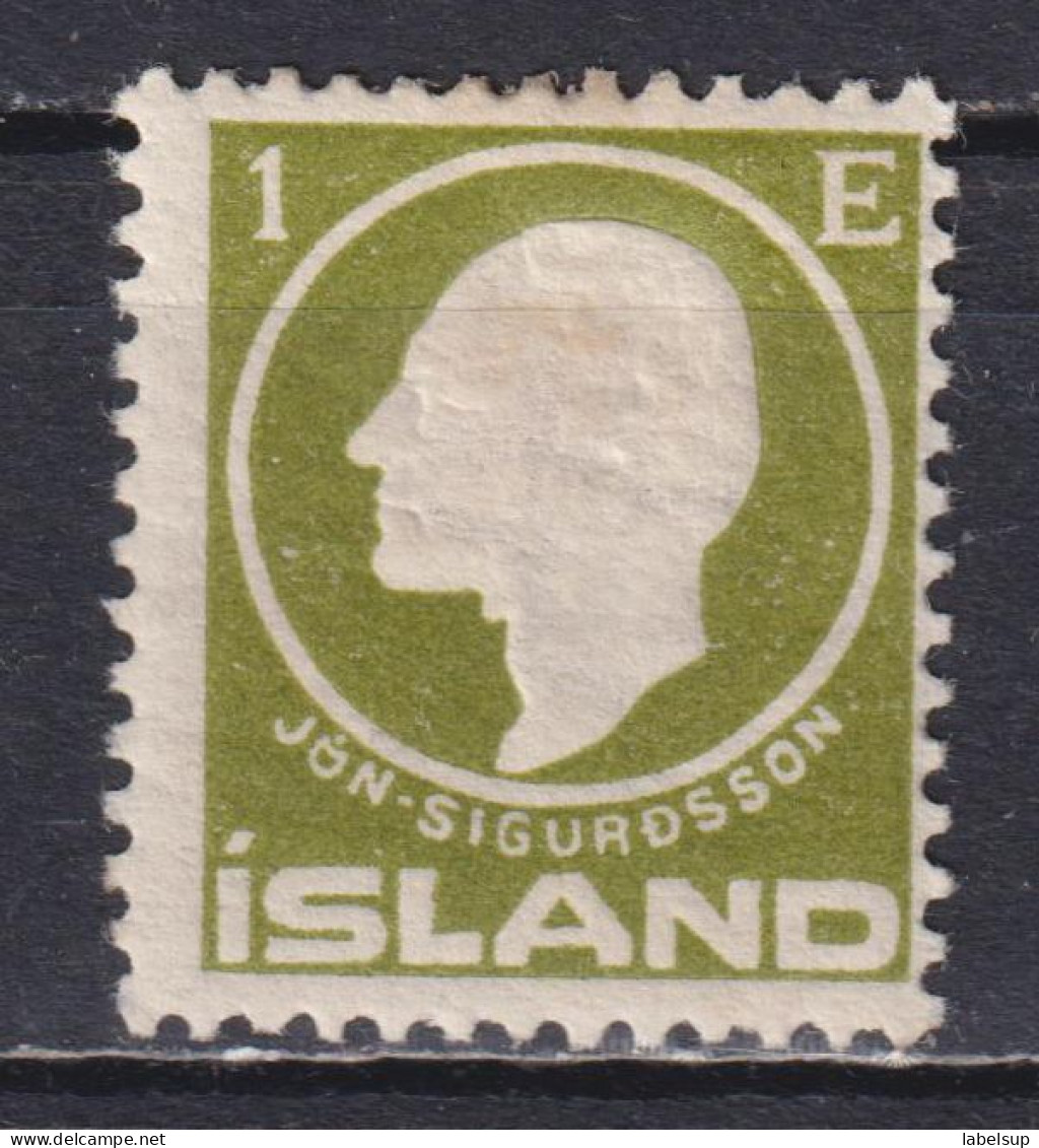 Timbre Neuf* D'Islande De 1911 N°62 MH - Unused Stamps