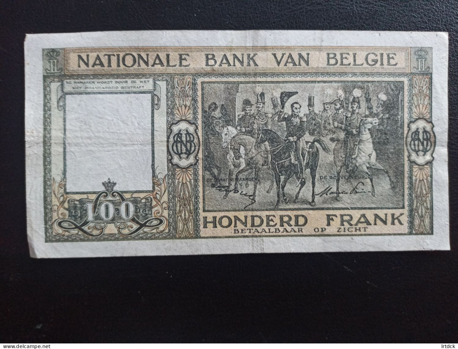Billet Belgique 100 Francs 02/12/1948 - Other & Unclassified