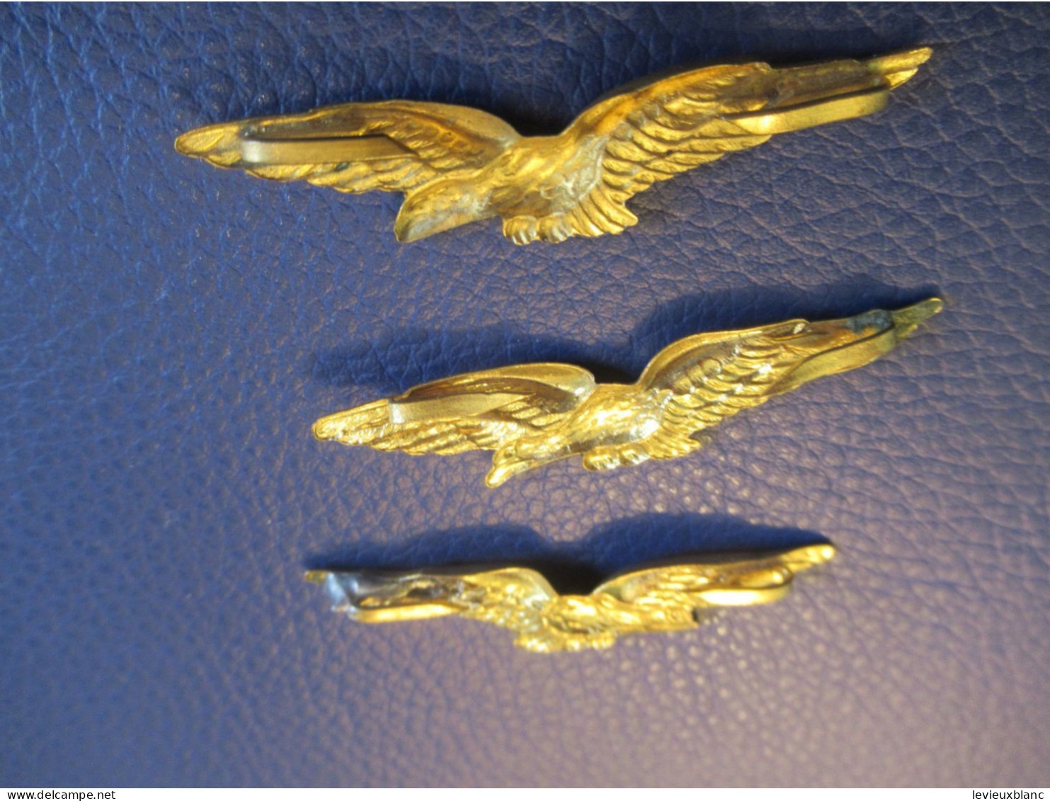 3 Petits Insignes De Calot Anciens / Différents/ Aviation / Vers 1970-1990                        INS164 - Luchtmacht