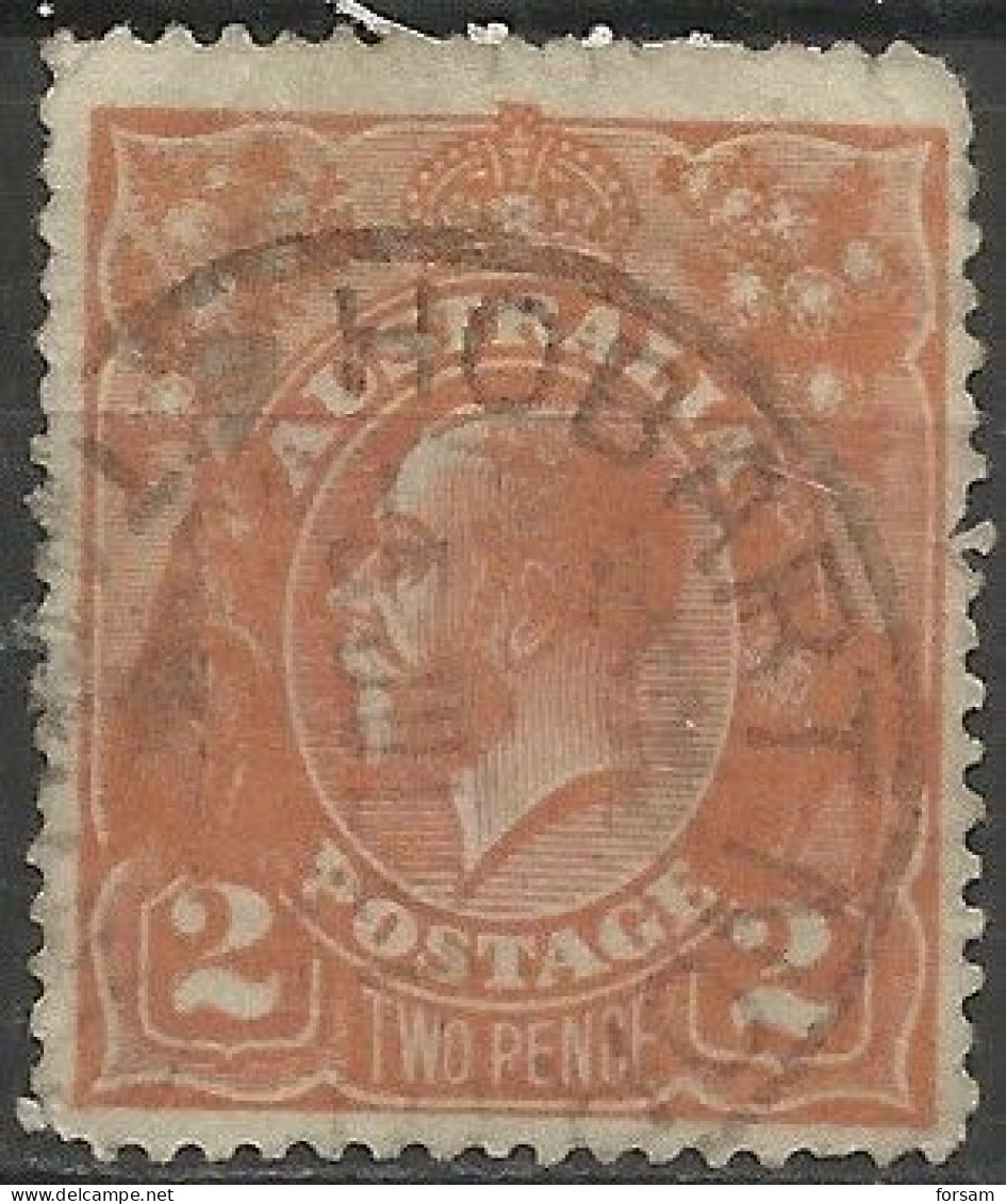 AUSTRALIA..1920..Michel # 34 XA...used. - Used Stamps