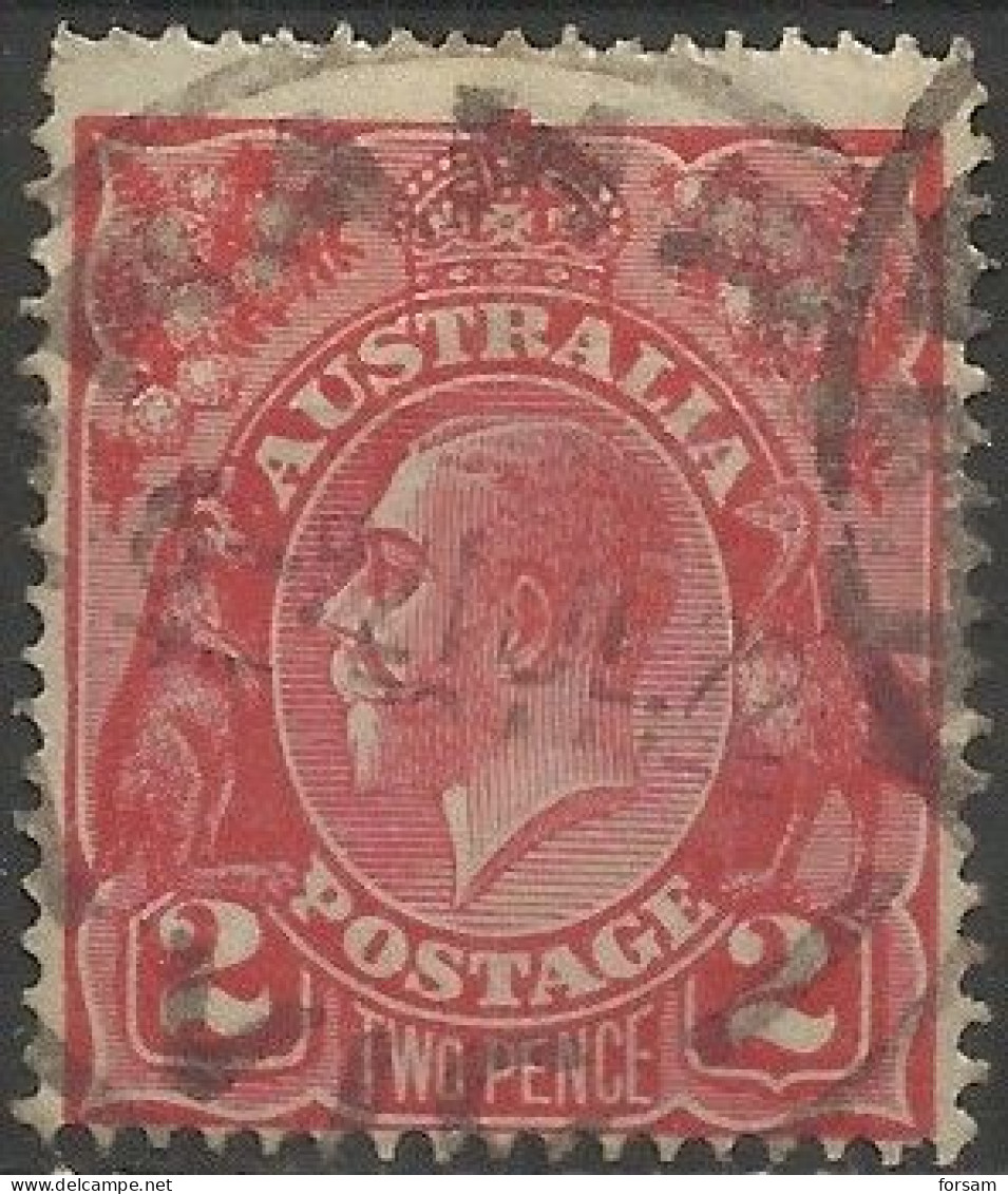 AUSTRALIA..1922..Michel # 35 XA...used. - Used Stamps