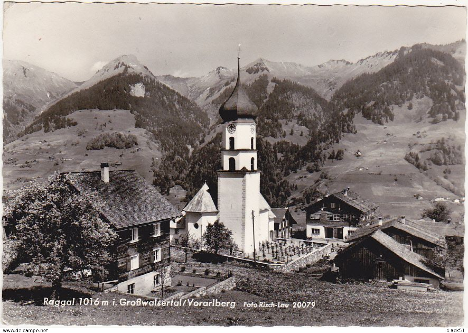 Autriche / Raggal 1016 M I. Grosswalsertal / Voralberg - 1966 - Feldkirch