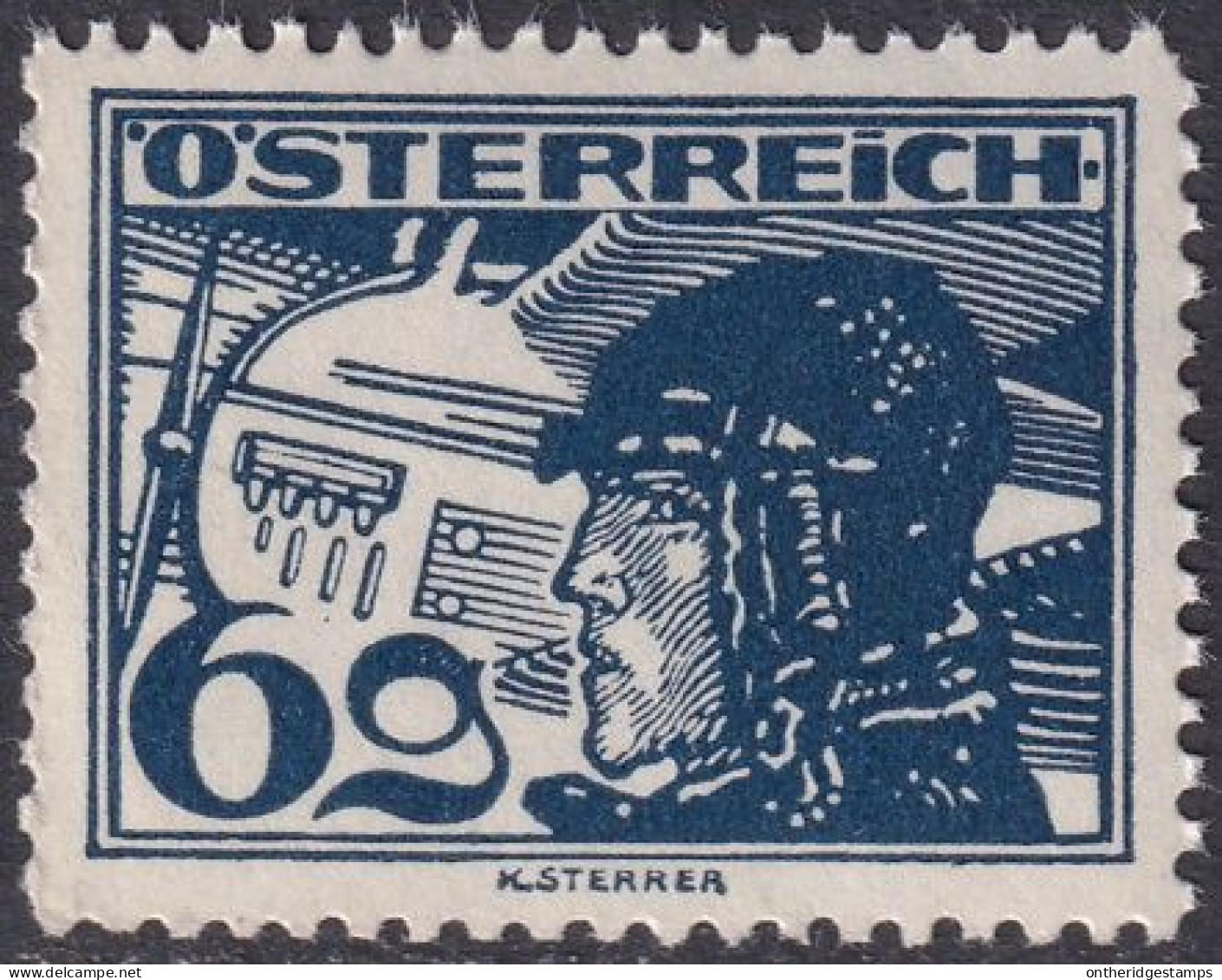 Austria 1925 Sc C14 Österreich Mi 470 Air Post MNH** - Unused Stamps