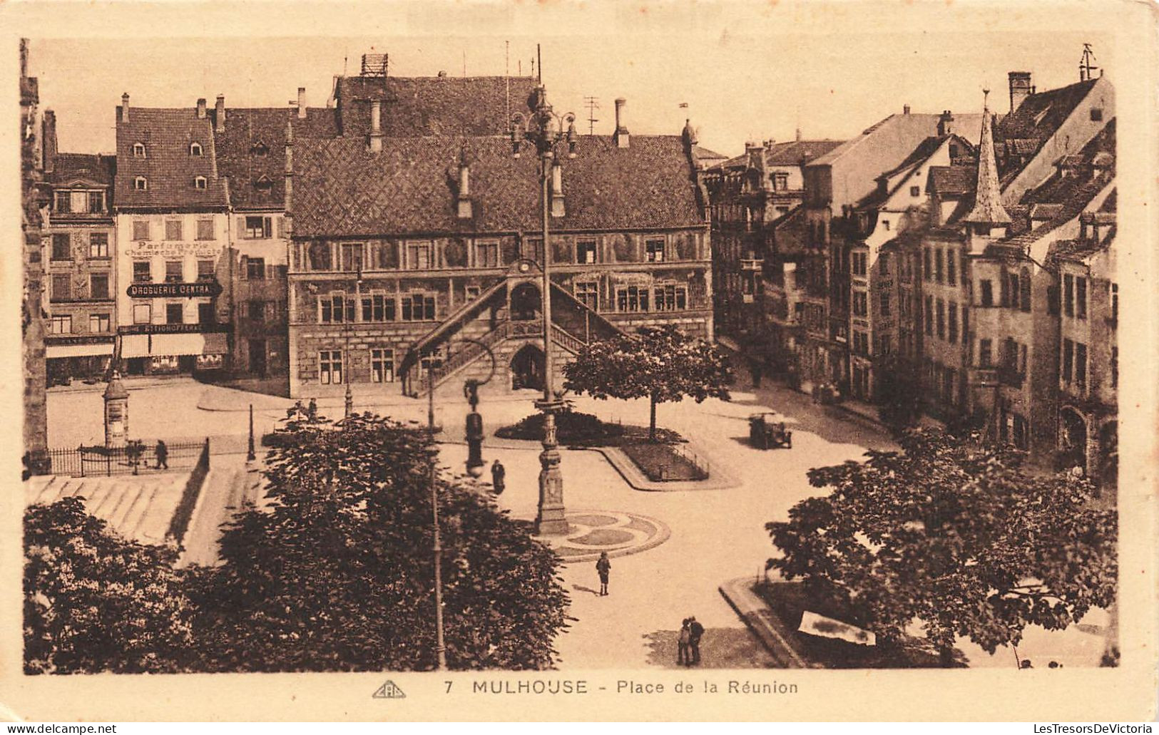 FRANCE - Mulhouse - Place De La Réunion - Carte Postale Ancienne - Mulhouse