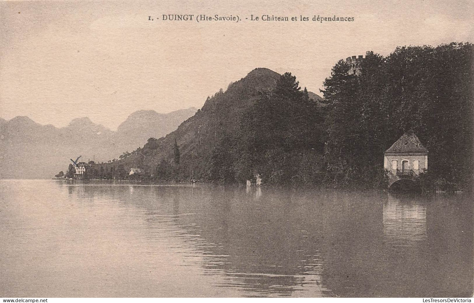 FRANCE - Duingt - Le Château Et Mes Dépendances - Carte Postale Ancienne - Duingt