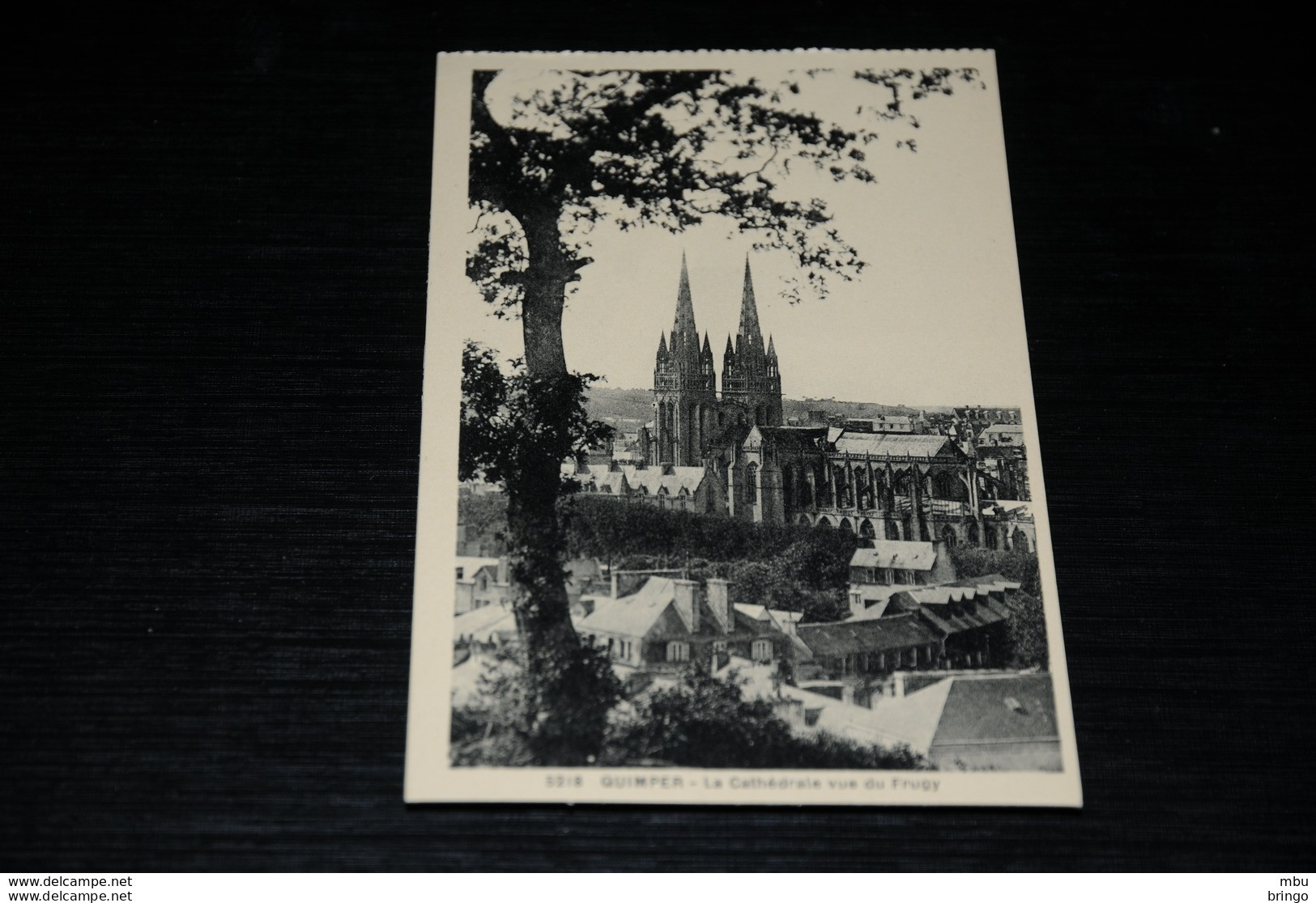 A10078             QUIMPER, LA CATHEDRALE VUE DU FRUGY - Quimper