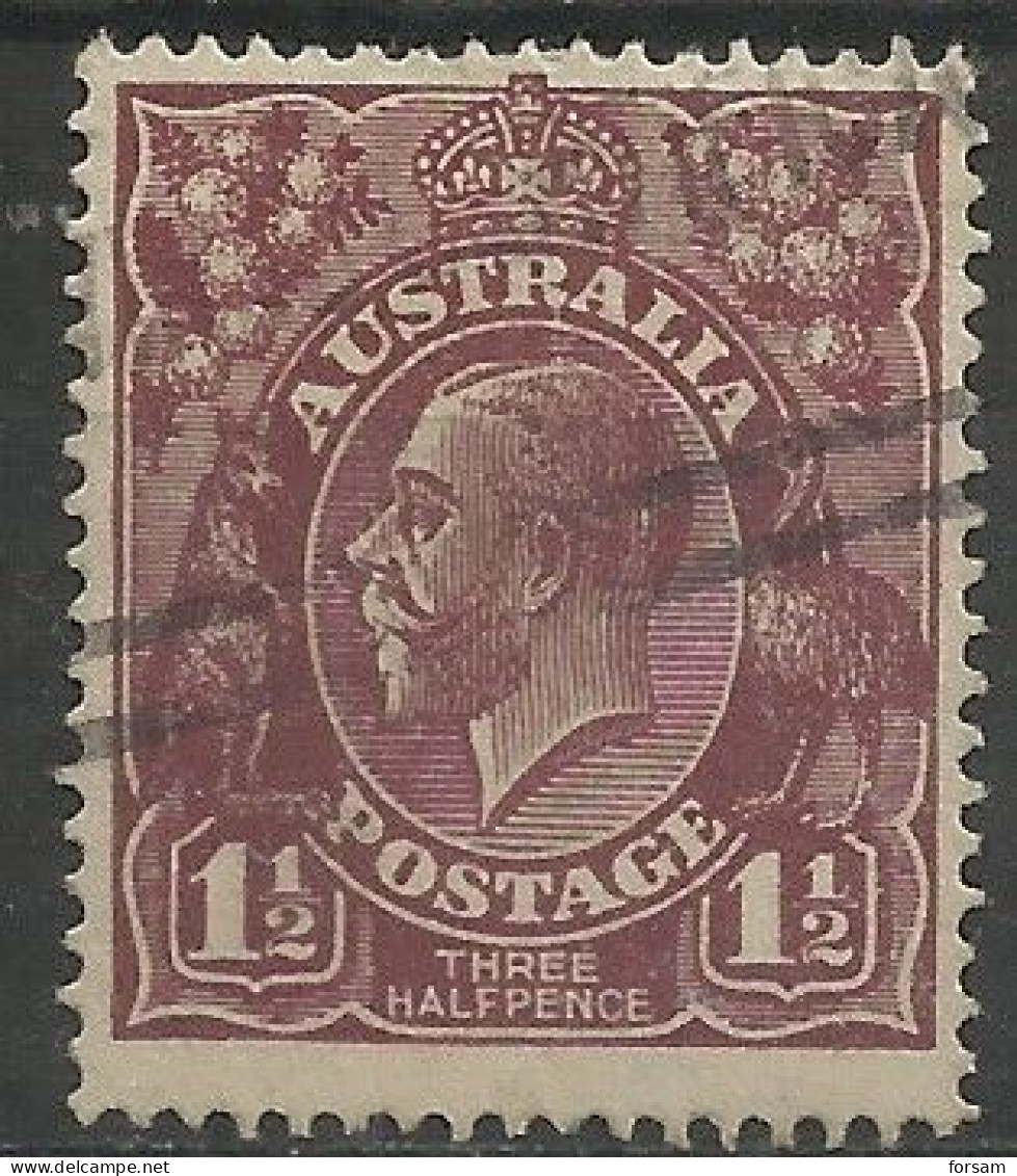 AUSTRALIA..1914..Michel # 32 XA B...used. - Used Stamps