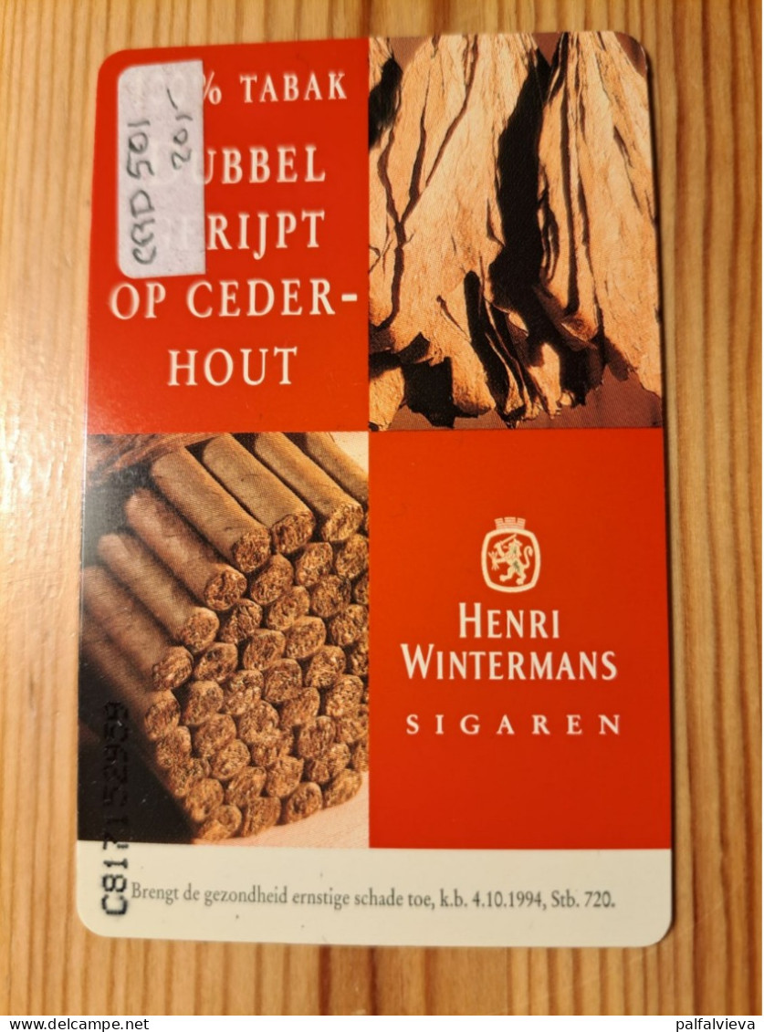 Phonecard Netherlands - Henri Wintermans 15.000 Ex. - Private