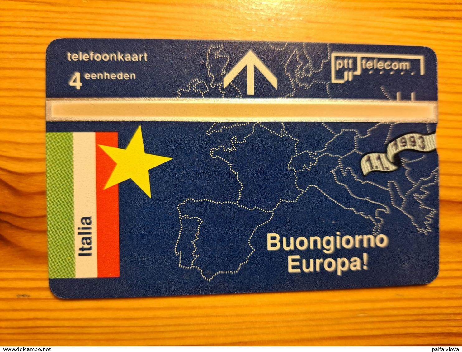 Phonecard Netherlands 008D - European Union, Italy - Privat