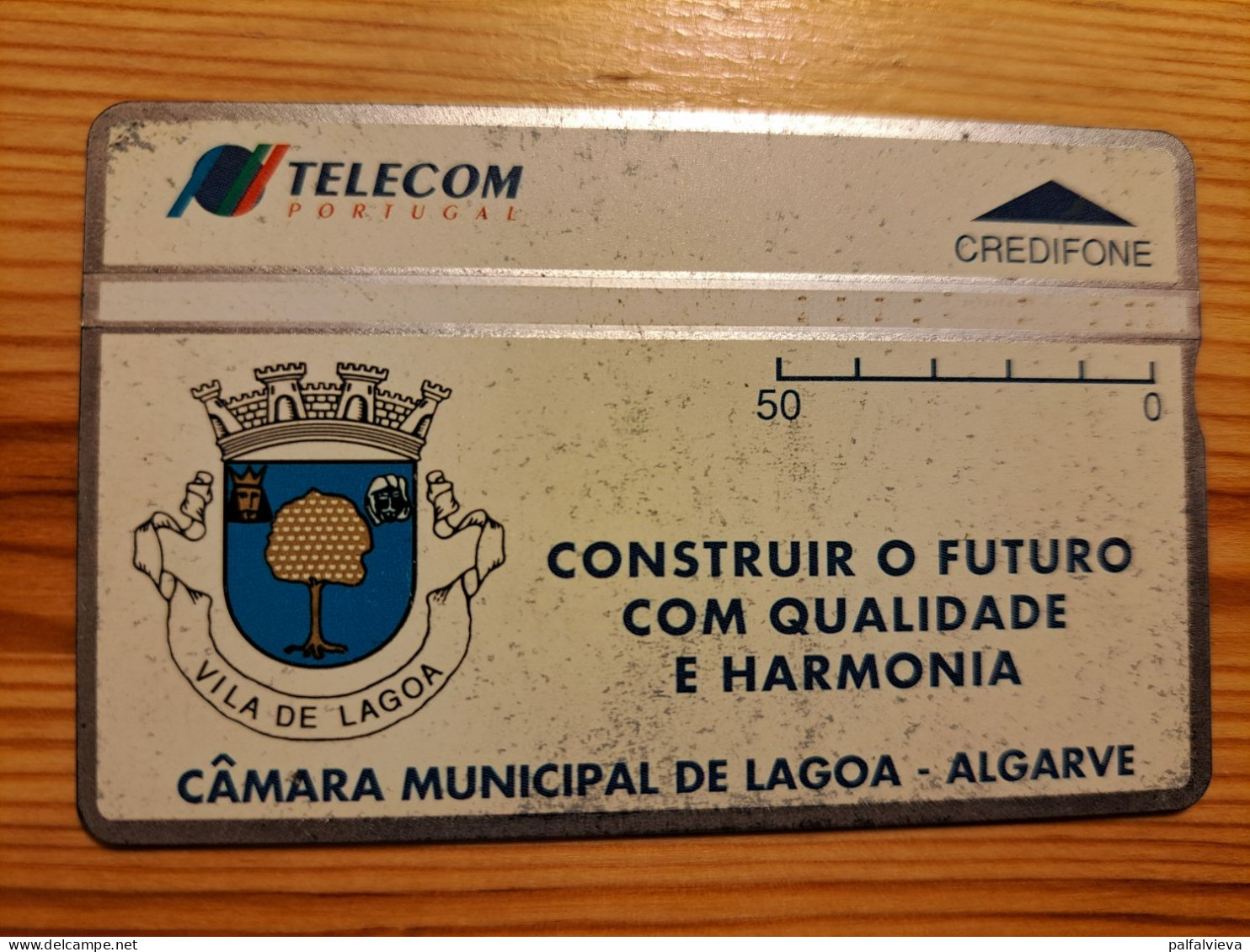 Phonecard Portugal 404L - Vila De Lagoa 2.500 Ex - Portugal